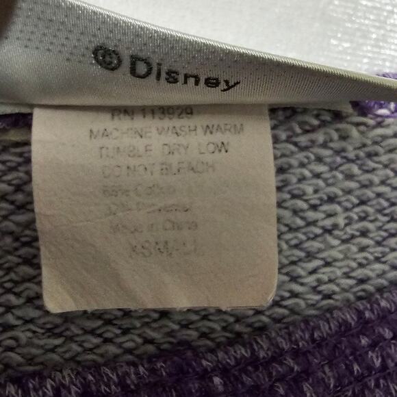 DISNEY Parks Purple Mickey Mouse Sweater Vintage 90's Women's Size X-Small - Picture 5 of 5